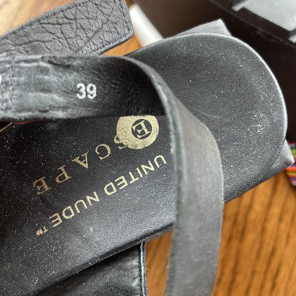 United Nude for Escape Size 39 (8 US) Sandles - Picture 6 of 7
